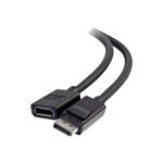 54450, 3FT DISPLAYPORT EXTENSION CABLE M/F BLK