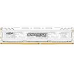 8GB DDR4 - 2400 MHz Crucial Ballistix Sport White LT CL16 DR x8 DIMM BLS8G4D240FSC