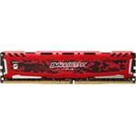 8GB DDR4-2400MHz Crucial Ballistix Sport LT Red CL16 SRx8 uDIMM BLS8G4D240FSE