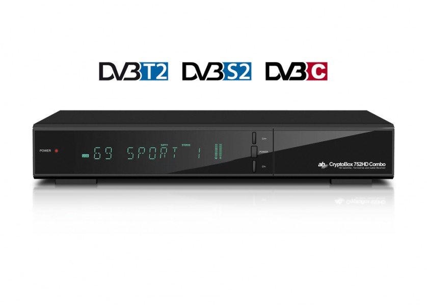 AB CryptoBox 752HD Combo DVB-T2/S2/C CR752HD