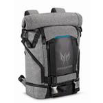 Acer PREDATOR GAMING ROLLTOP BACKPACK FOR 15" NBs GRAY n TEAL BLUE (RETAIL PACK) NP.BAG1A.290