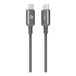 Adam Elements kábel CASA P200 USB-C na USB-C 240W 2m - Gray ACBADP200GY