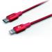 Adam Elements kábel Peak II C200B USB-C to Lightning 2m - Red ACBADCL200BRD