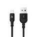 Adam Elements kábel PeAk III 120B Lightning to USB 1,2m - Black AEACBAD3AL120BBK