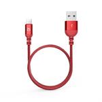 Adam Elements kábel PeAk III 120B Lightning to USB 1,2m - Red AEACBAD3AL120BRD