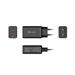 Adam Elements Omnia F6 USB-C PD/QC 3 GaN Super Charging Kit 65W - Black AEAPAADF6EUBK