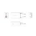 Adam Elements Omnia F6 USB-C PD/QC 3 GaN Super Charging Kit 65W - White AEAPAADF6EUWH