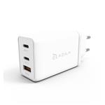 Adam Elements Omnia F6 USB-C PD/QC 3 GaN Super Charging Kit 65W - White AEAPAADF6EUWH