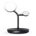 Adam Elements Omnia M3+ Magnetic 3-in-1 Wireless Charging Station - Black APAADM3POGBK