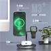 Adam Elements Omnia M3+ Magnetic 3-in-1 Wireless Charging Station + Charger - Black APAADM3PUSBK