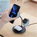 Adam Elements Omnia M3+ Magnetic 3-in-1 Wireless Charging Station + Charger - Black APAADM3PUSBK