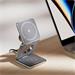 Adam Elements Omnia Mag 3 Magnetic 3-in-1 Wireless Charging Station - Gray AACADMAG3OGGY