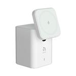 Adam Elements Omnia Mag 4 Magnetic 4-in-1 Power Charging Station - White AACADMAG4EUWH