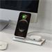 Adam Elements Omnia Q2x 2-in-1 Wireless Charging Station - White AEAPAADQ2XOGWH