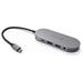 Adam Elements USB-C 3.1 5-in-1 240GB SSD Storage Hub - Grey AAPADHUBS240GY