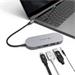 Adam Elements USB-C 3.1 5-in-1 240GB SSD Storage Hub - Grey AAPADHUBS240GY