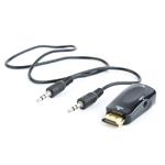 Adaptér C-TECH HDMI na VGA + Audio, M/F CB-AD-HDMI-VGA