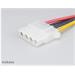 Adaptér SATA na 4pin Molex - 15 cm 2 ks AK-CBPW03-KT02