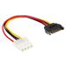 Adaptér SATA na 4pin Molex - 15 cm AK-CBPW03-15