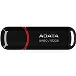 ADATA Flash Disk 512GB UV150, USB 3.2, černá AUV150-512G-RBK