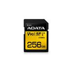 ADATA SDXC karta 256GB UHS-II U3 Class 10, Premier One (R: 290MB / W: 260MB) ASDX256GUII3CL10-C