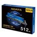 ADATA SSD 512GB LEGEND 700 GOLD, PCIe Gen3 x4, M.2 2280, (R:2000/ W:1600MB/s), BEZ ADATA HEATSINKU SLEG-700G-512GCS-SH7