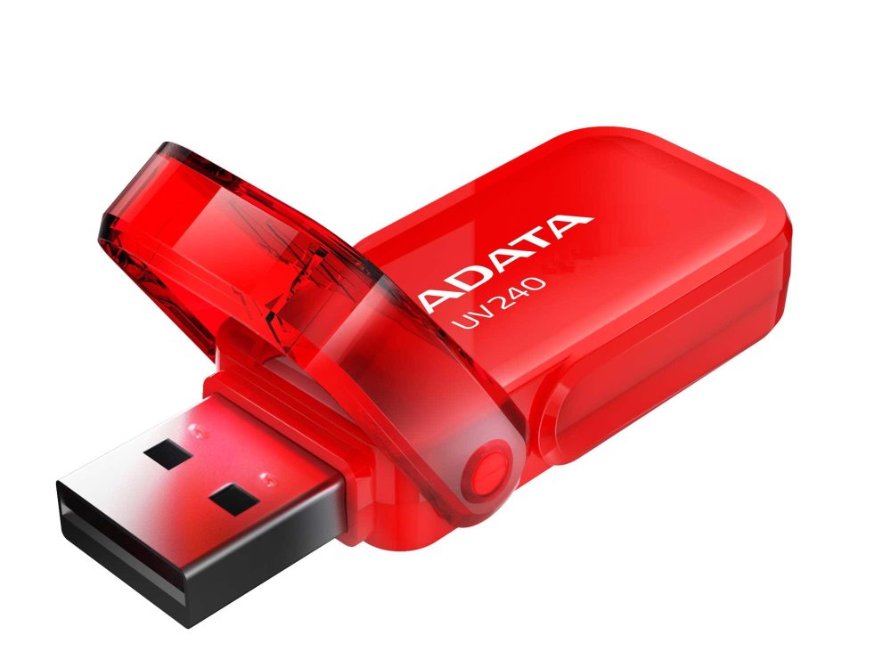 ADATA USB Flash Drive 32GB USB 2.0, červená AUV240-32G-RRD