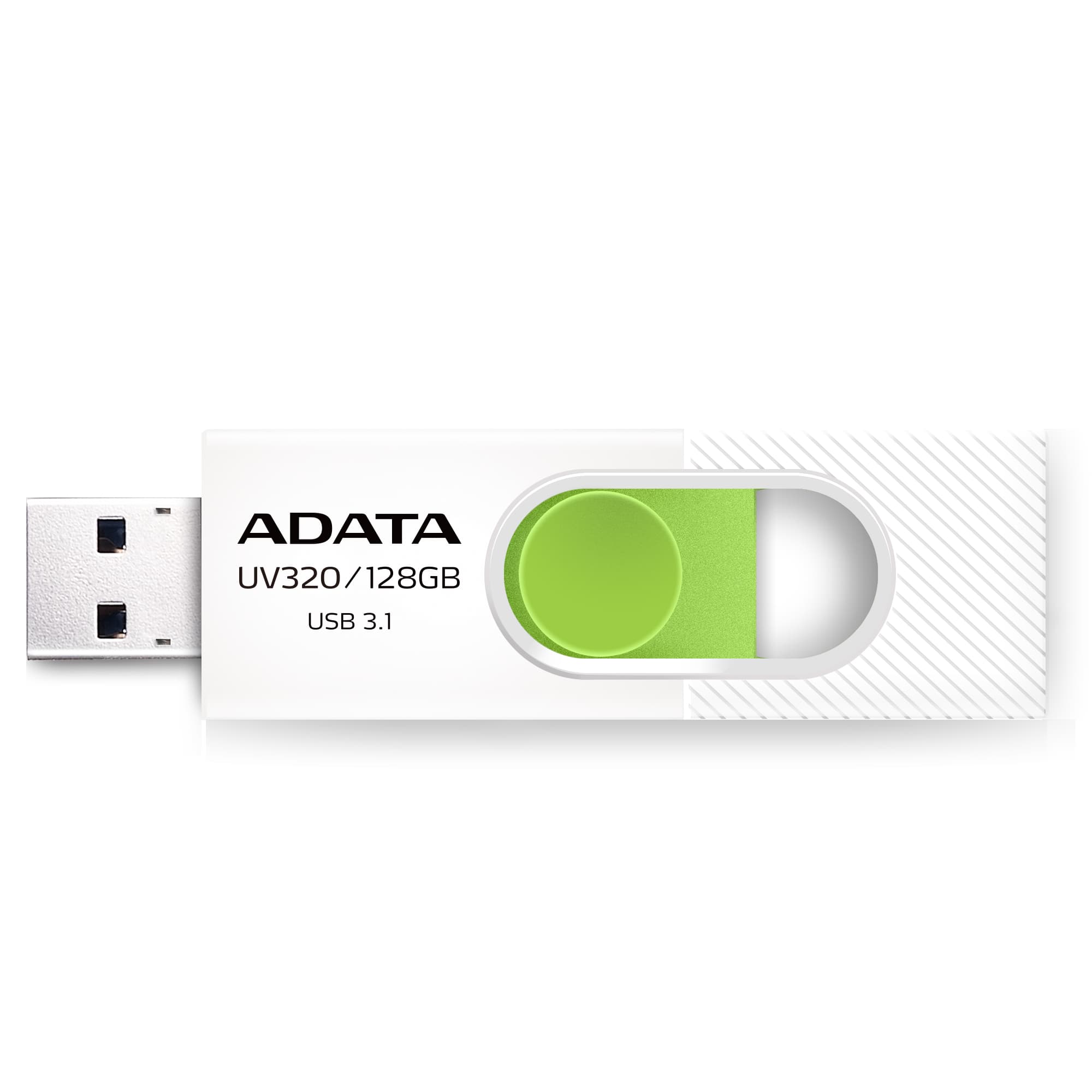 ADATA USB UV320 64GB white/green (USB 3.2) AUV320-64G-RWHGN