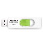 ADATA USB UV320 64GB white/green (USB 3.2) AUV320-64G-RWHGN