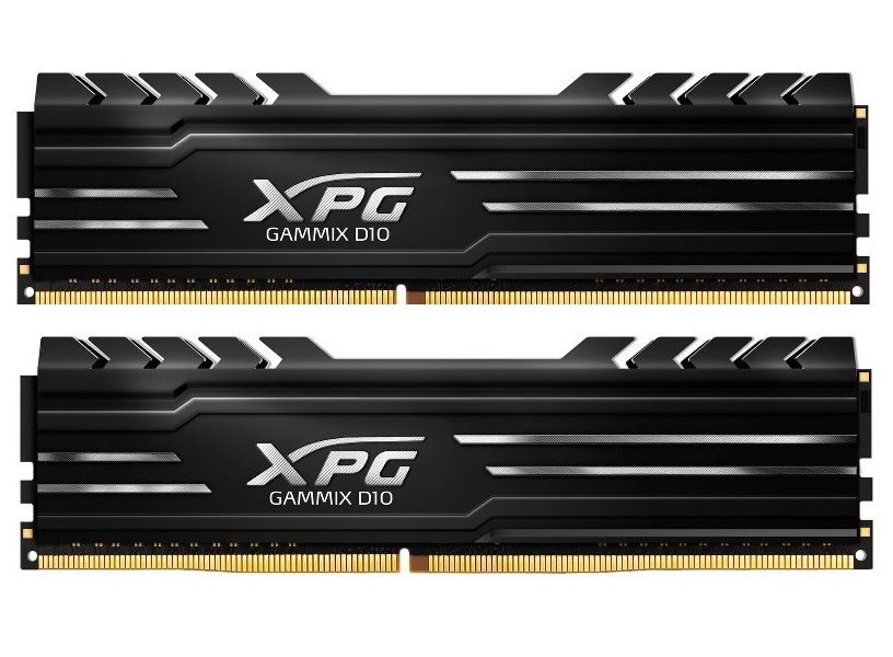 ADATA XPG GAMMIX D10 16GB DDR4 2666MHz / DIMM / CL16 / černá / KIT 2x 8GB AX4U266638G16-DBG