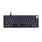 ADATA XPG klávesnice Sorcerer Mini 65%, Mechanická, Red Switch, Drátová, USB-C, US SORCERER MINIRD-BKCWW