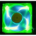 AEROCOOL AeroFans UV LED Fan Frame-Green / Blade-Blue ID0004430