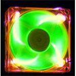 AEROCOOL AeroFans UV LED Fan Frame-Orange / Blade-Green ID0004426