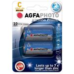 AgfaPhoto Power alkalická batéria LR14/C, blister 2ks AP-LR14-2B