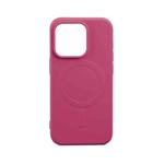 Aiino - Alma Recycled case with magnet for iPhone 15 Pro - Cherry AIMA6123P-CH