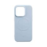 Aiino - Alma Recycled case with magnet for iPhone 15 Pro - Light Blue AIMA6123P-LB