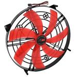 AIREN FAN RedWingsGiant 300 LED RED (300x300x30mm) AIREN - FRWG300LEDRE