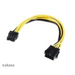 AKASA - 12V ATX 8-Pin na PCIe 6+2 pin adaptér AK-CBPW23-20