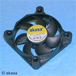 AKASA Black Fan - 4cm vetrák, čierny