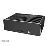 AKASA case Newton CTN, fanless case, černá A-NUC75-M1B