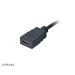 AKASA - HDMI na mikro HDMI adaptér - 25 cm AK-CBHD09-25BK