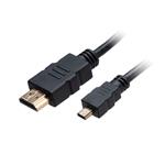 AKASA kabel HDMI na micro HDMI 4K@60Hz / AK-CBHD20-15BK / 1,5m / černý