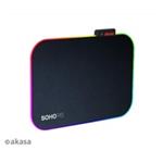 AKASA podložka pod myš SOHO RS, RGB gaming mouse pad, 35x25cm, 4mm thick AK-MPD-06RB