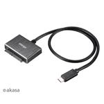 AKASA USB 3.1 adaptér pro 2,5" HDD a SSD - 60 cm AK-AU3-05BK