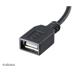 AKASA - USB kabel OTG - mikro USBna USB - 15 cm