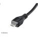 AKASA - USB kabel OTG - mikro USBna USB - 15 cm