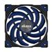 AKASA ventilátor ALUCIA XS12 (Photic Blue Edition), 12cm fan AK-FN122-BL