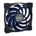 AKASA ventilátor ALUCIA XS12 (Photic Blue Edition), 12cm fan AK-FN122-BL