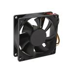 AKASA ventilátor DFS802512L 8cm, černý