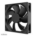 AKASA ventilátor Smart Black, 12cm fan, HD bearing AK-FN120